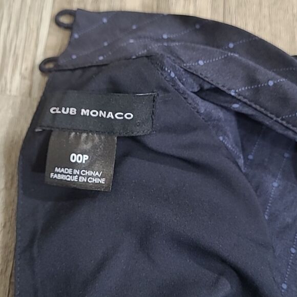 🚩Nwot Club Monaco Silk Mini Dress Balloon Sleeves. - Picture 5 of 9